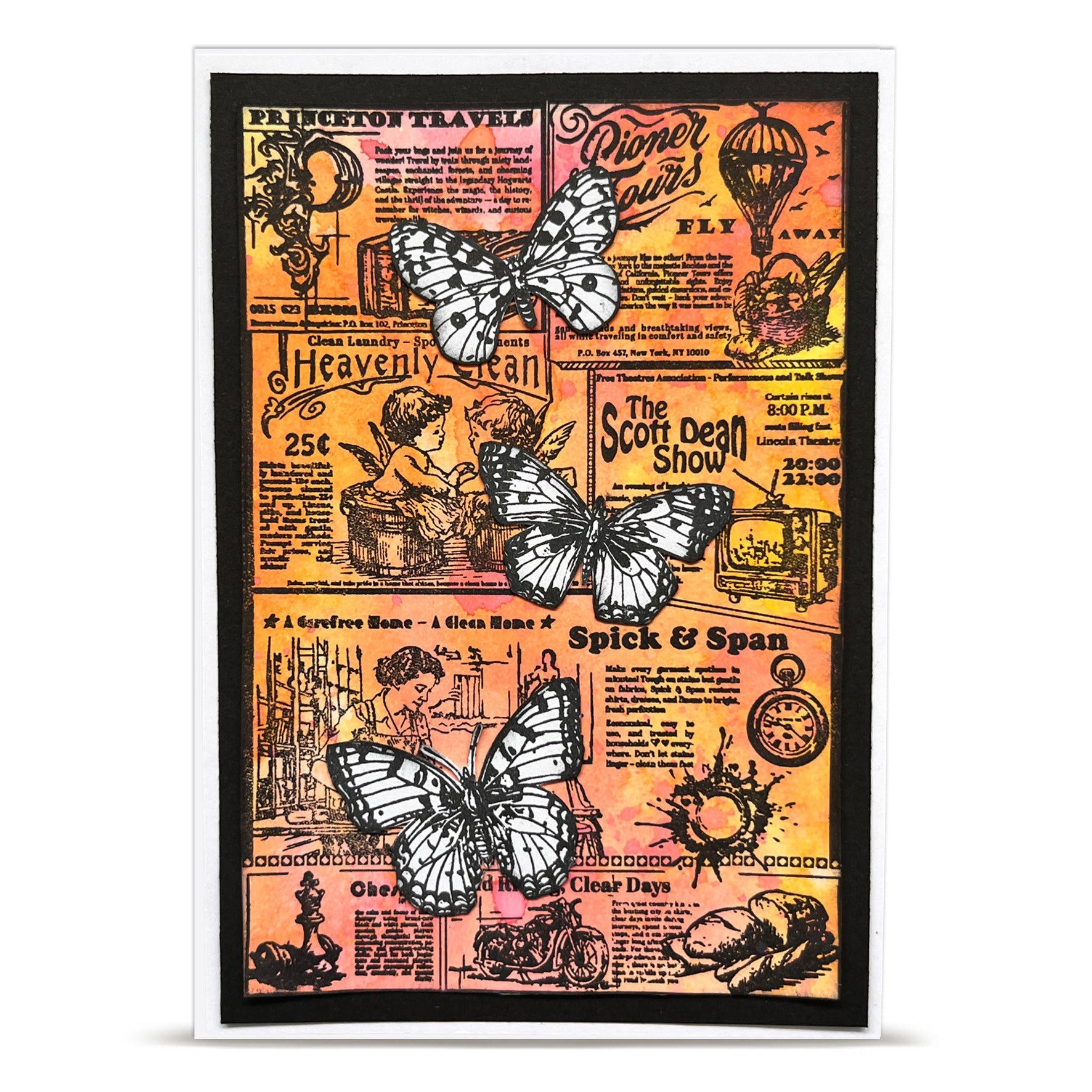 Aall and Create TP-1342 The Daily News stempelsett A6 avis