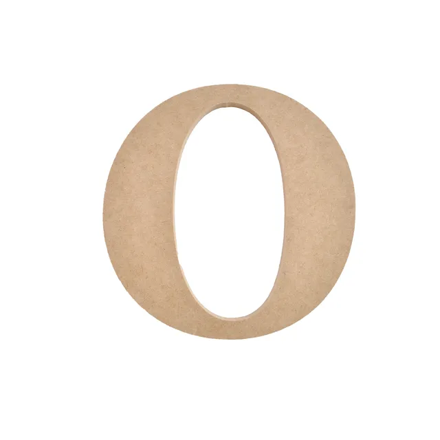 KaiserCraft BTP Medium Letter O trebokstav 6 cm O