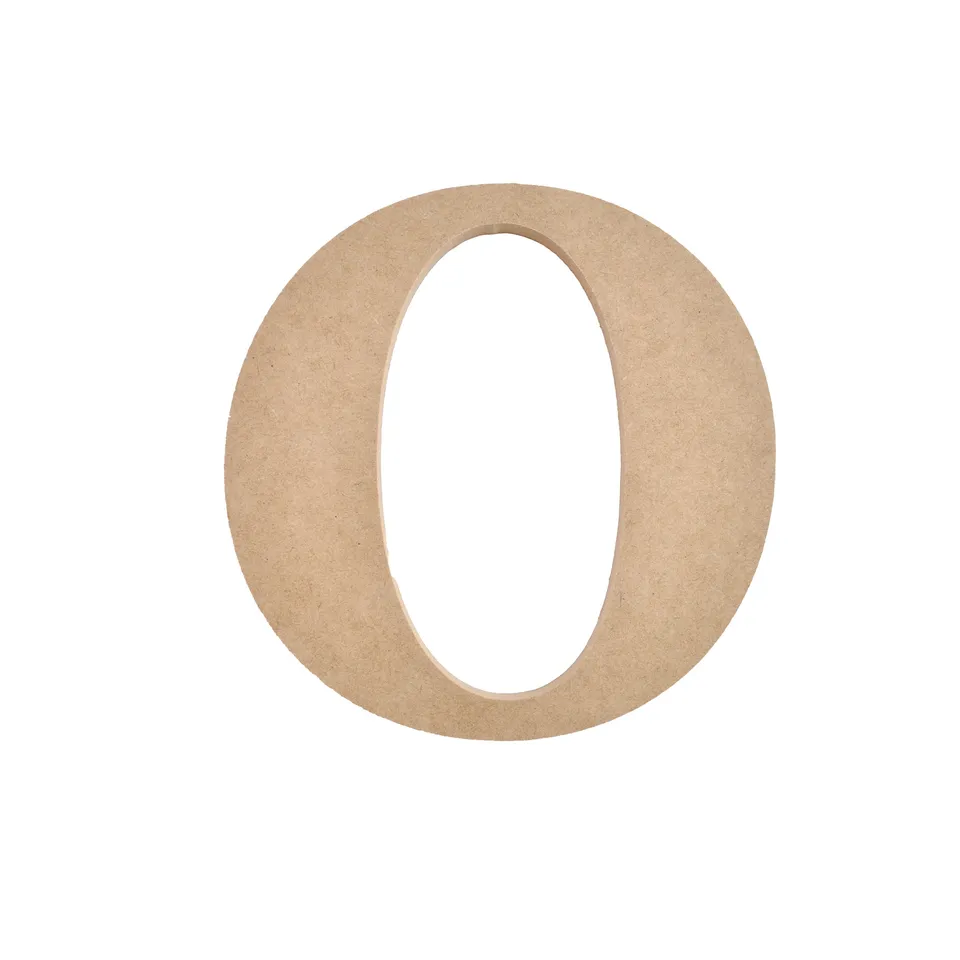 KaiserCraft BTP Medium Letter O trebokstav 6 cm O