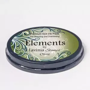 Lavinia Elements Olive stempelpute grønn