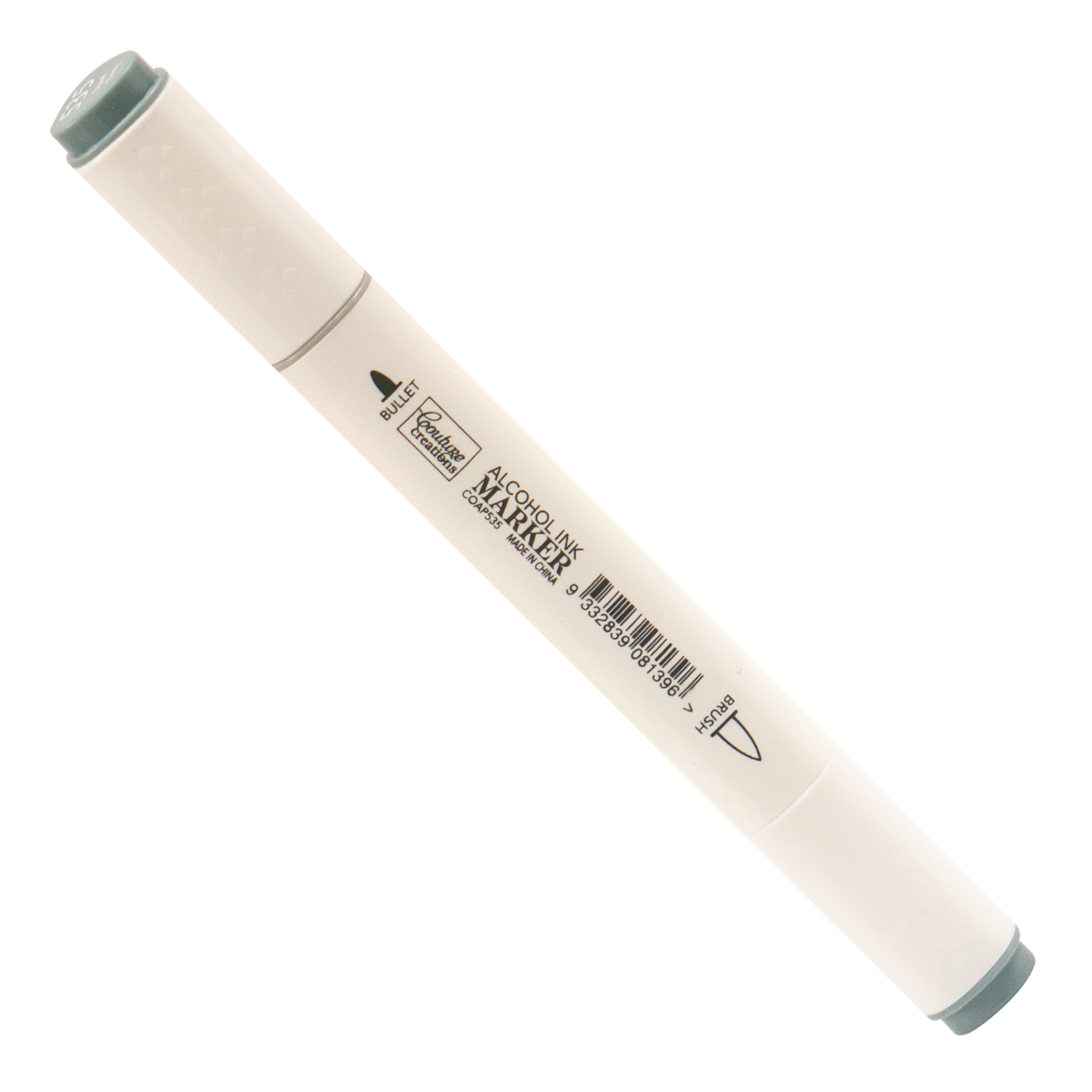 Couture Creations Twin Tip Steel Grey tusj – stålgrå