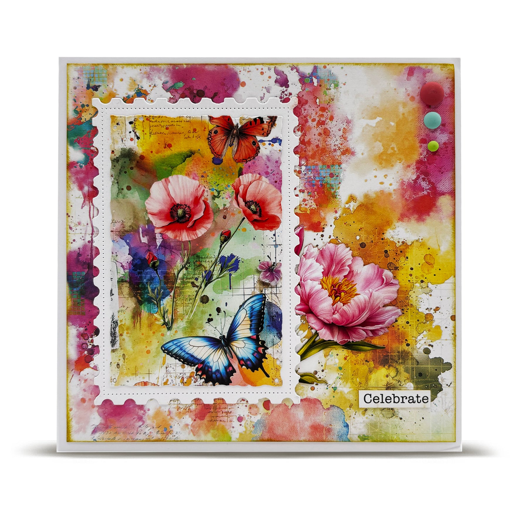 Aall and Create Garden Daydreams mønsterpapir 5-pk miks