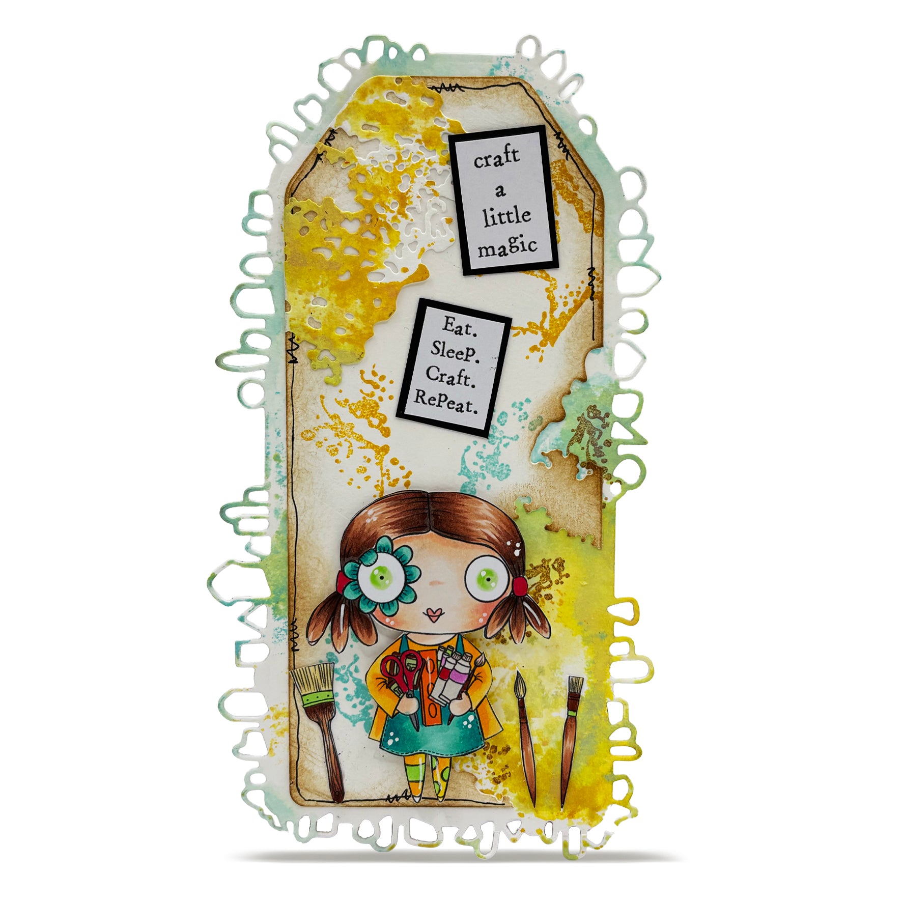 AALL & Create Petals & Ink stempelsett 12-pk figurer