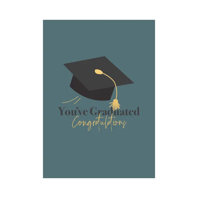 KaiserCraft Congrats Graduation gratulasjonskort med konvolutt