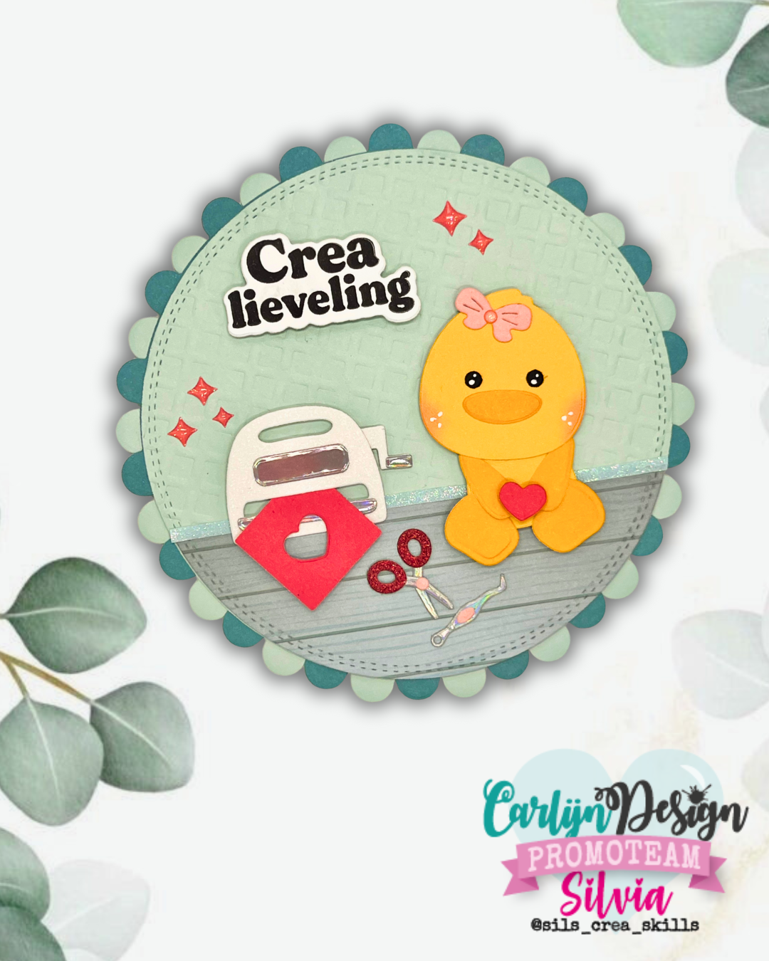 CarlijnDesign Cirkels CDSN-0350 diesett bølgesirkel 13 cm