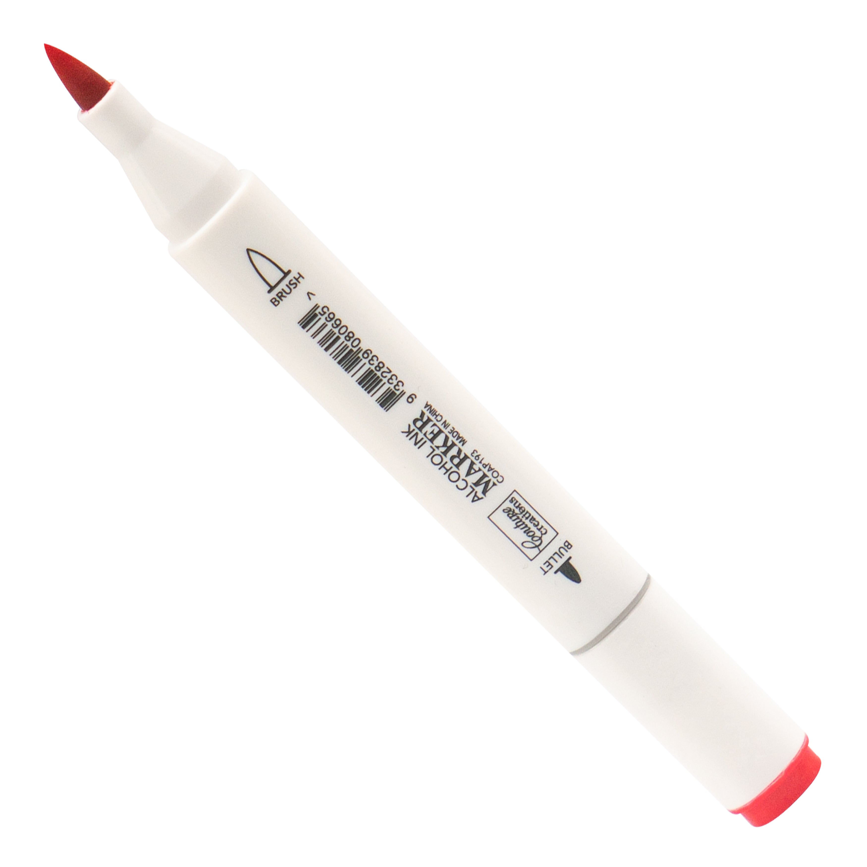 Couture Creations Twin Tip alkohol tusj rød dobbel tupp