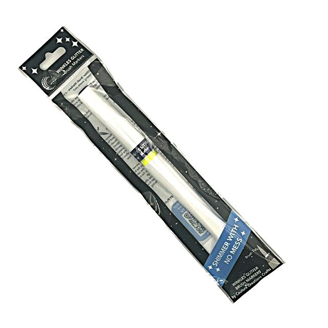 Couture Creations Winkles glitter brush marker prussian blue