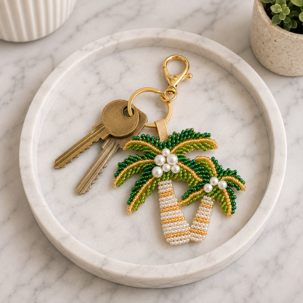 KaiserCraft Sunset Spritz nøkkelring palme