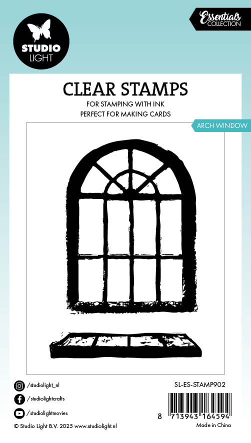 Studio Light Essentials stempel Arch window 60x86 mm