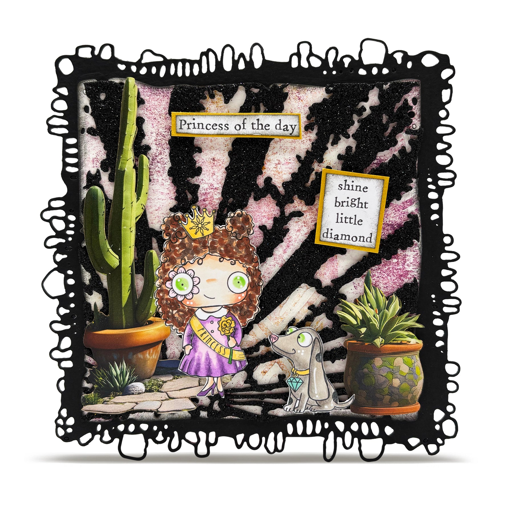 Aall and Create DI-115 Stark Flare dies 14x14 cm