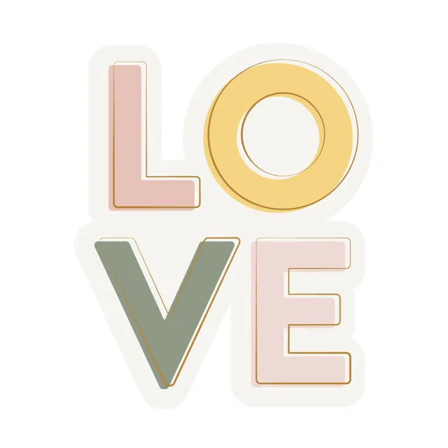 KaiserCraft Lemonade kort Love 13x18 cm folie