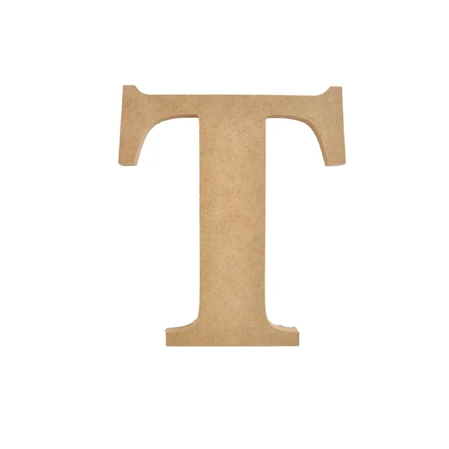 KaiserCraft Monologue T trebokstav 17 cm MDF