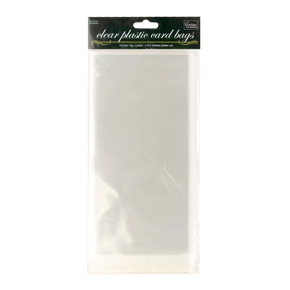 Couture Creations Tall Self Sealing kortposer 50-pk selvklebende