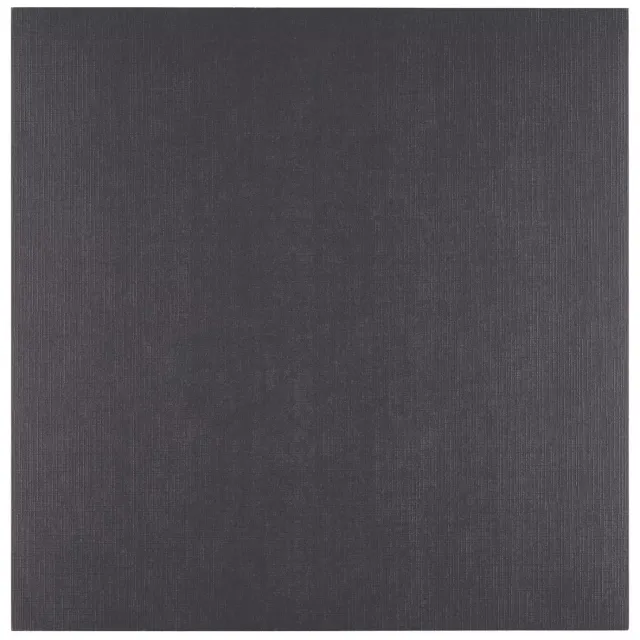 Korthobby Florence Linen kartong 12x12 svart 250g