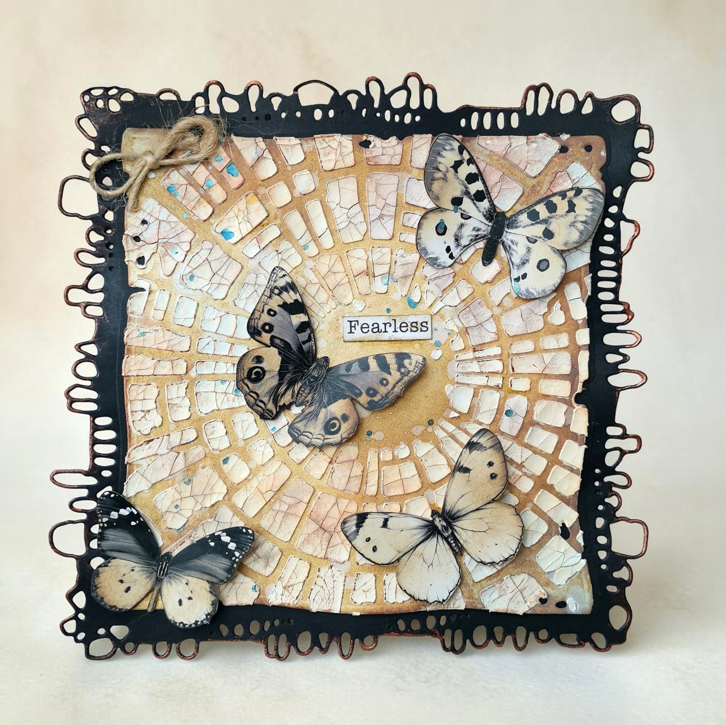 AALL & Create PC-263 sjablong Quantum Wheel 15x15 cm