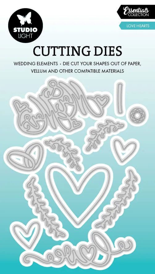 Studio Light Essentials Love Hearts dies hjerter