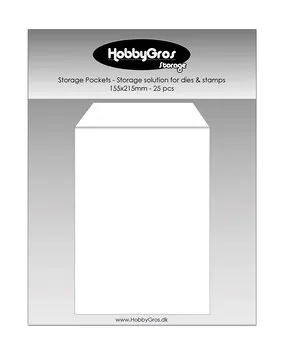 HobbyGros oppbevaringslommer dies 155x215mm