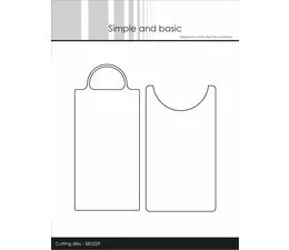 Simple and Basic Pierced Tag Add On dies tag