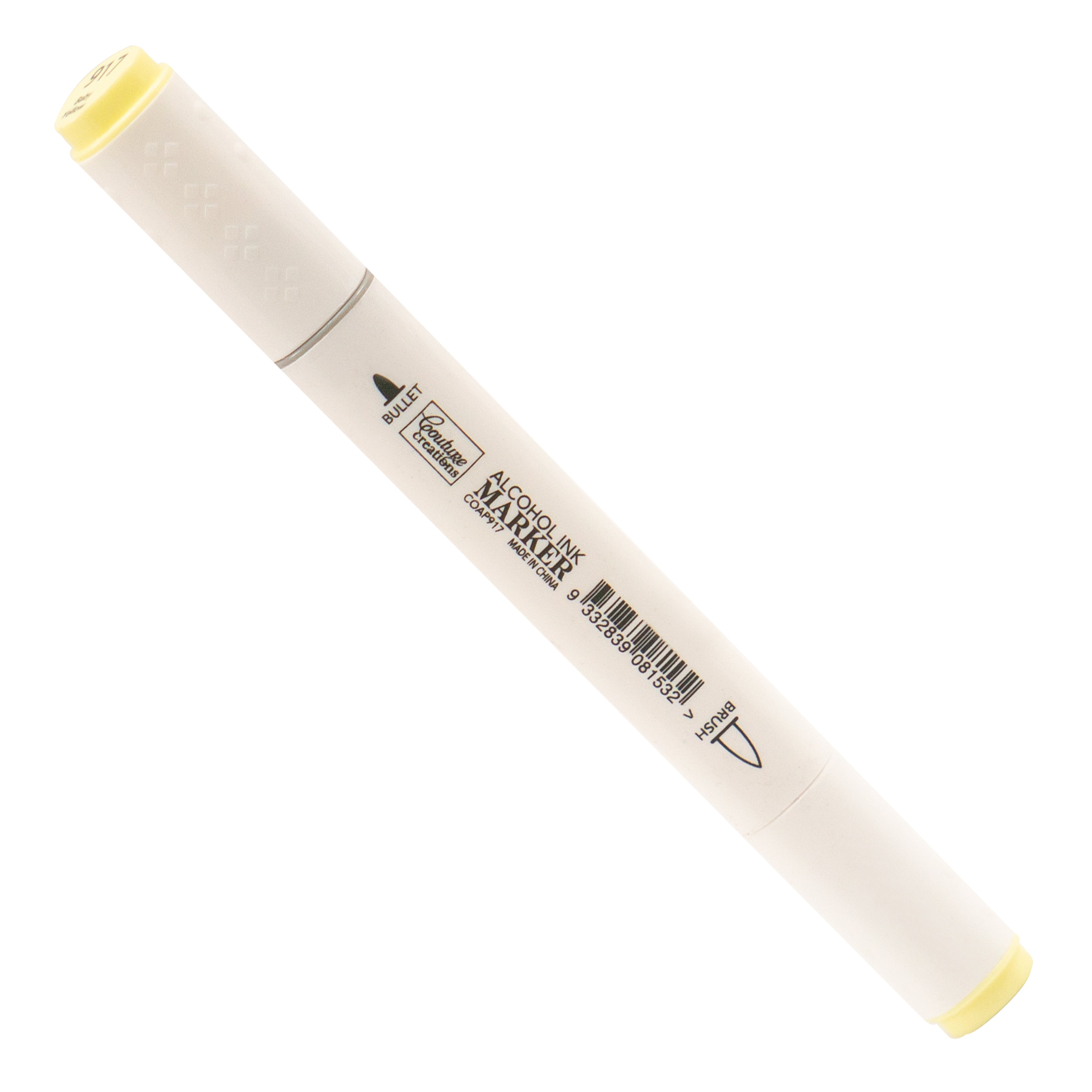 Couture Creations Twin Tip Baby Yellow tusj pastellgul dobbel