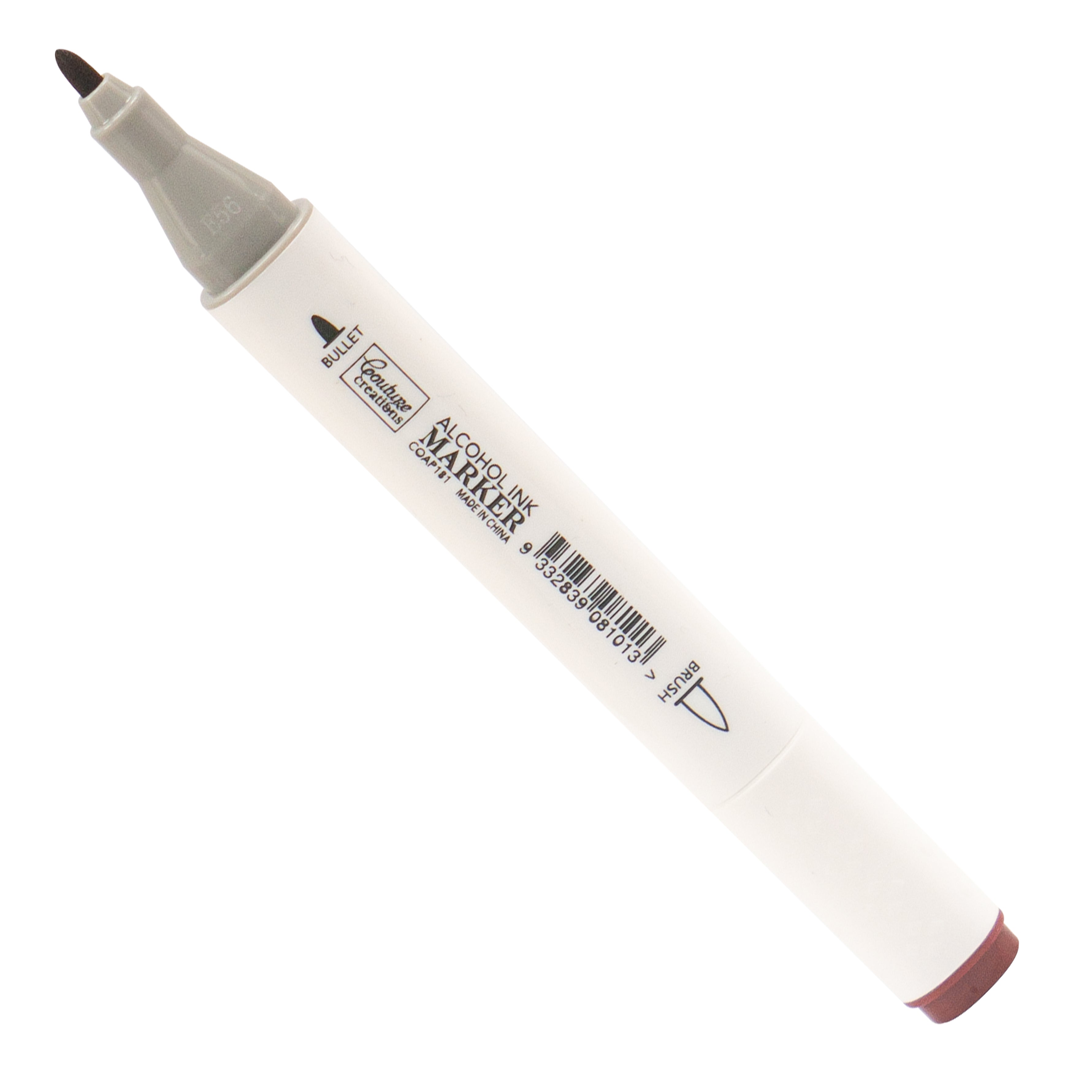 Couture Creations Twin Tip Brown alkoholmarker dobbel tupp permanent
