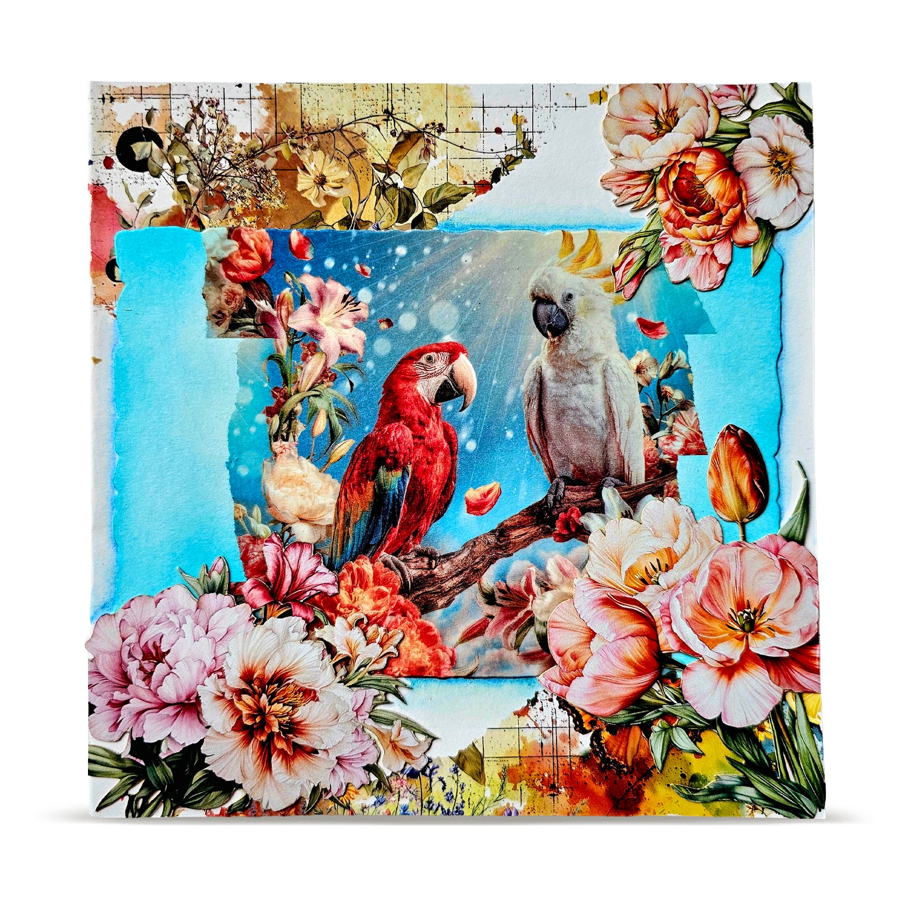 AALL & Create Layer-It-Up washi tape loving parrots 25mm