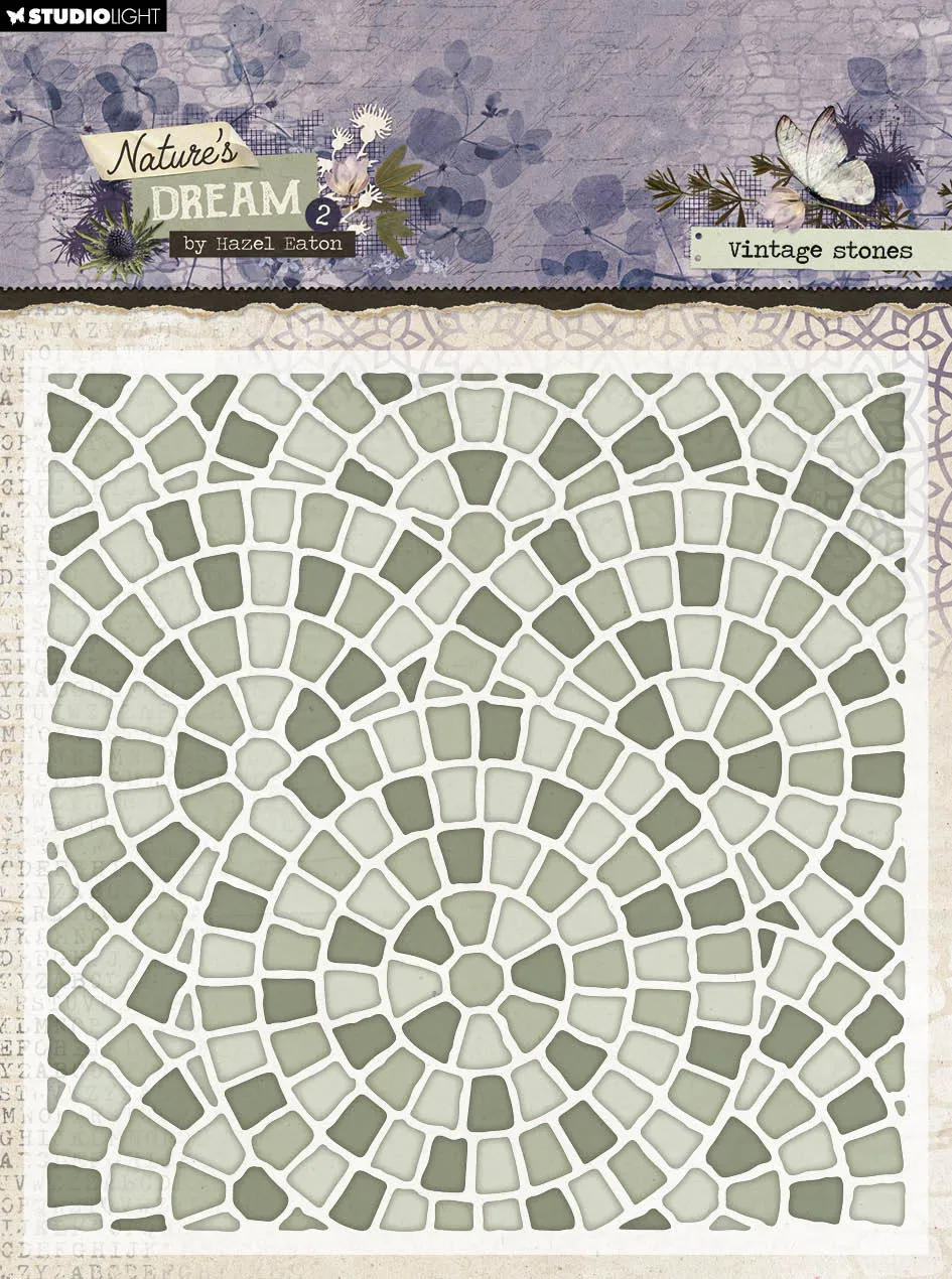 Studio Light Nature's Dream 2 Vintage Stones pregefolder