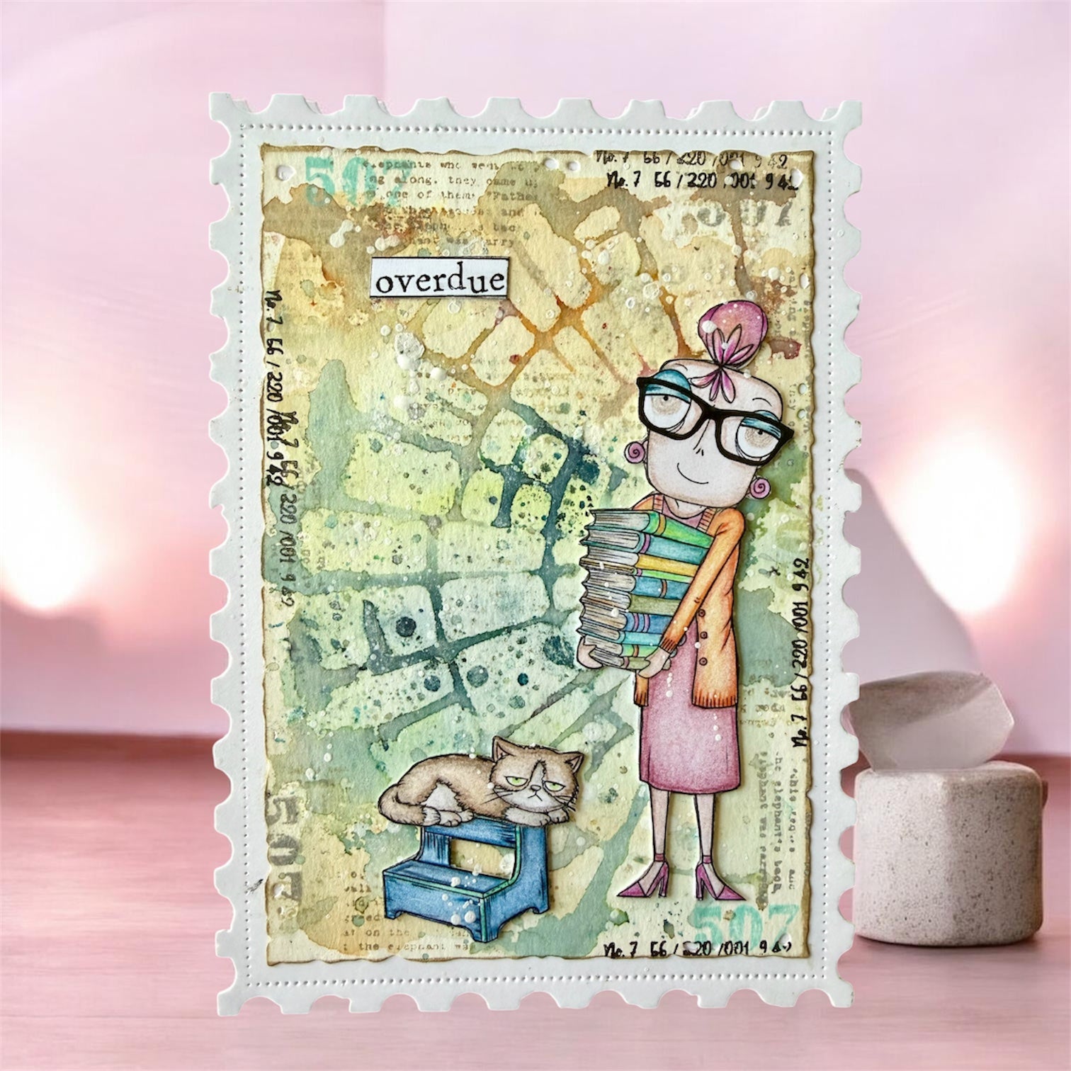 AALL & Create TP-1433 Dee is Booked stempelsett A7