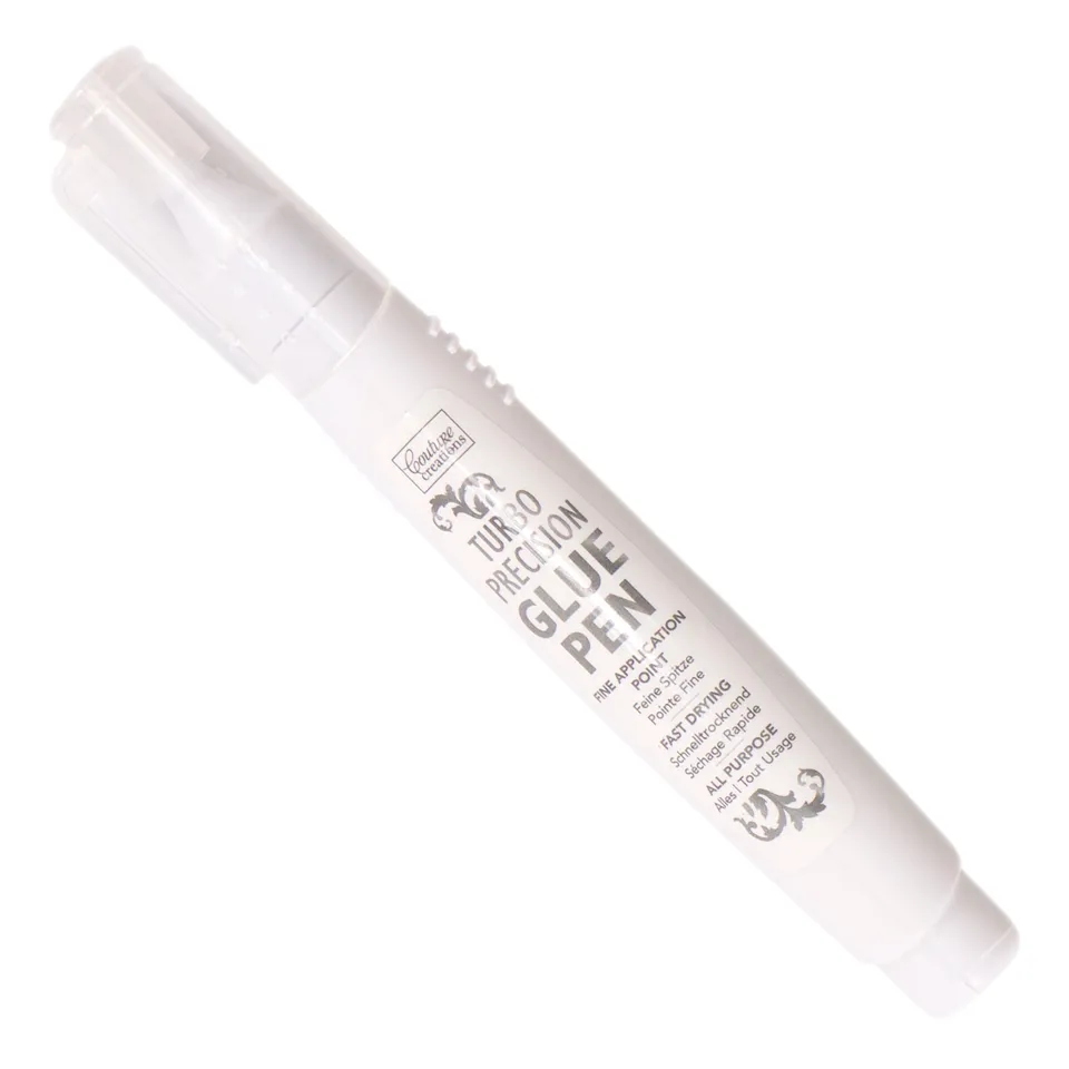 Couture Creations Turbo Precision Glue Pen limpenn 25 ml fin spiss