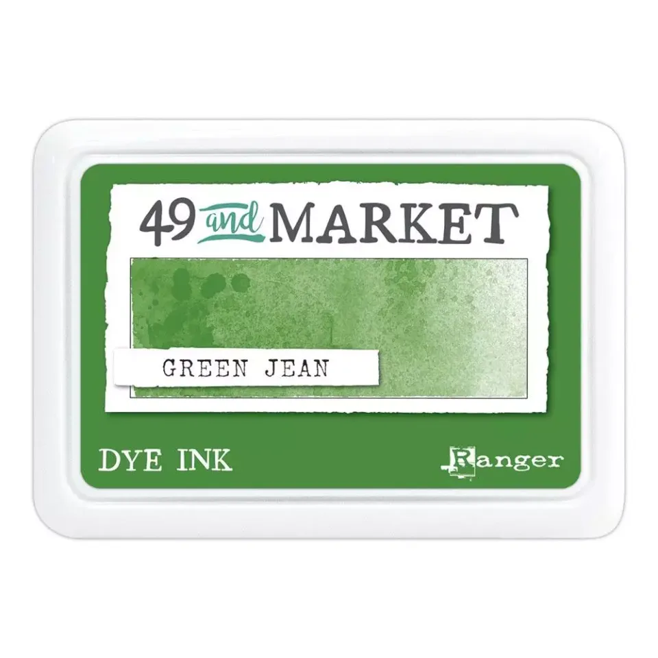 49 and Market Dye Ink blekkpute Green Jean grønn