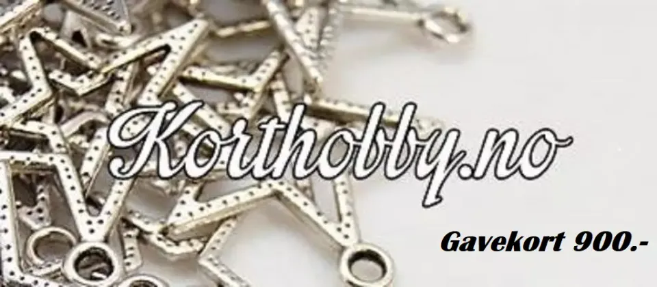 Korthobby gavekort 900 kr til kortlaging