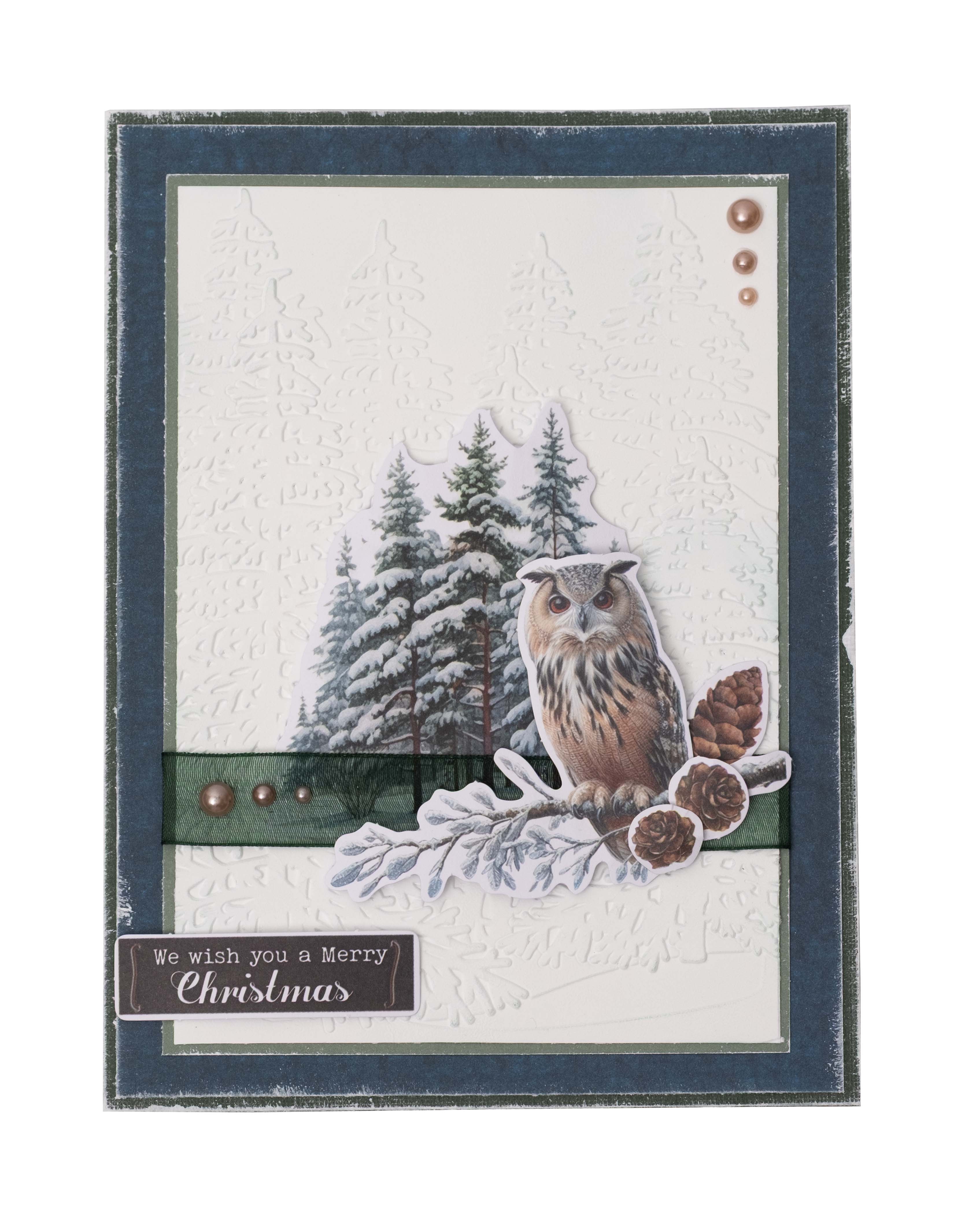 Studio Light Essentials Winter Wonderland A4 dieskutt papirblokk 28 ark