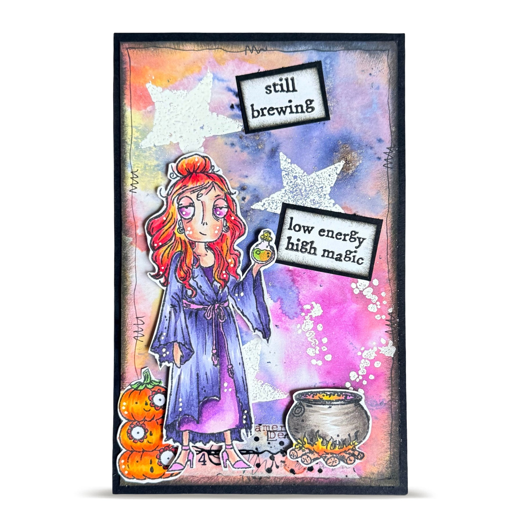 Aall and Create TP-1428 Mystic Dee stempelsett A7