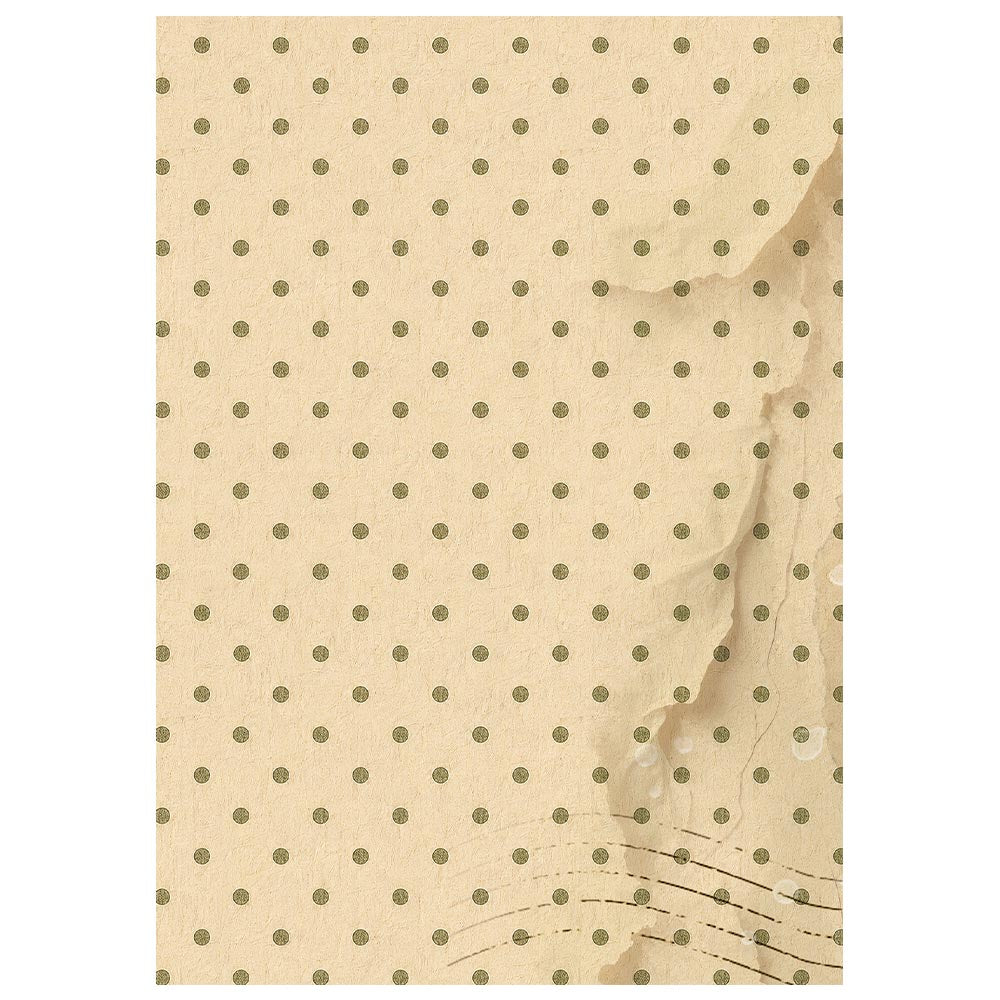 Stamperia Cozy Family rispapir A6 bakgrunner 8 stk