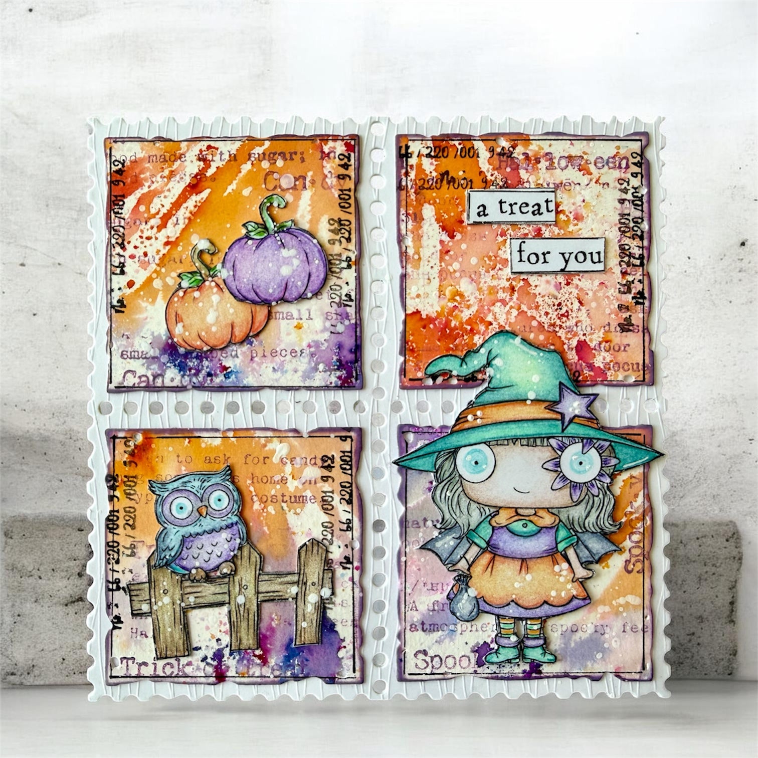 AALL & Create TP-1424 Spellbound stempelsett A7 halloween