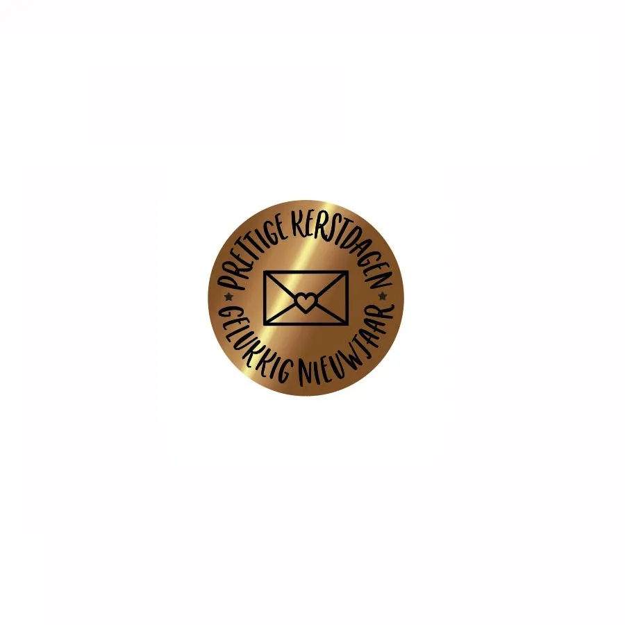 CarlijnDesign CDWX-0026 vokssegl God jul-tekst 25 mm