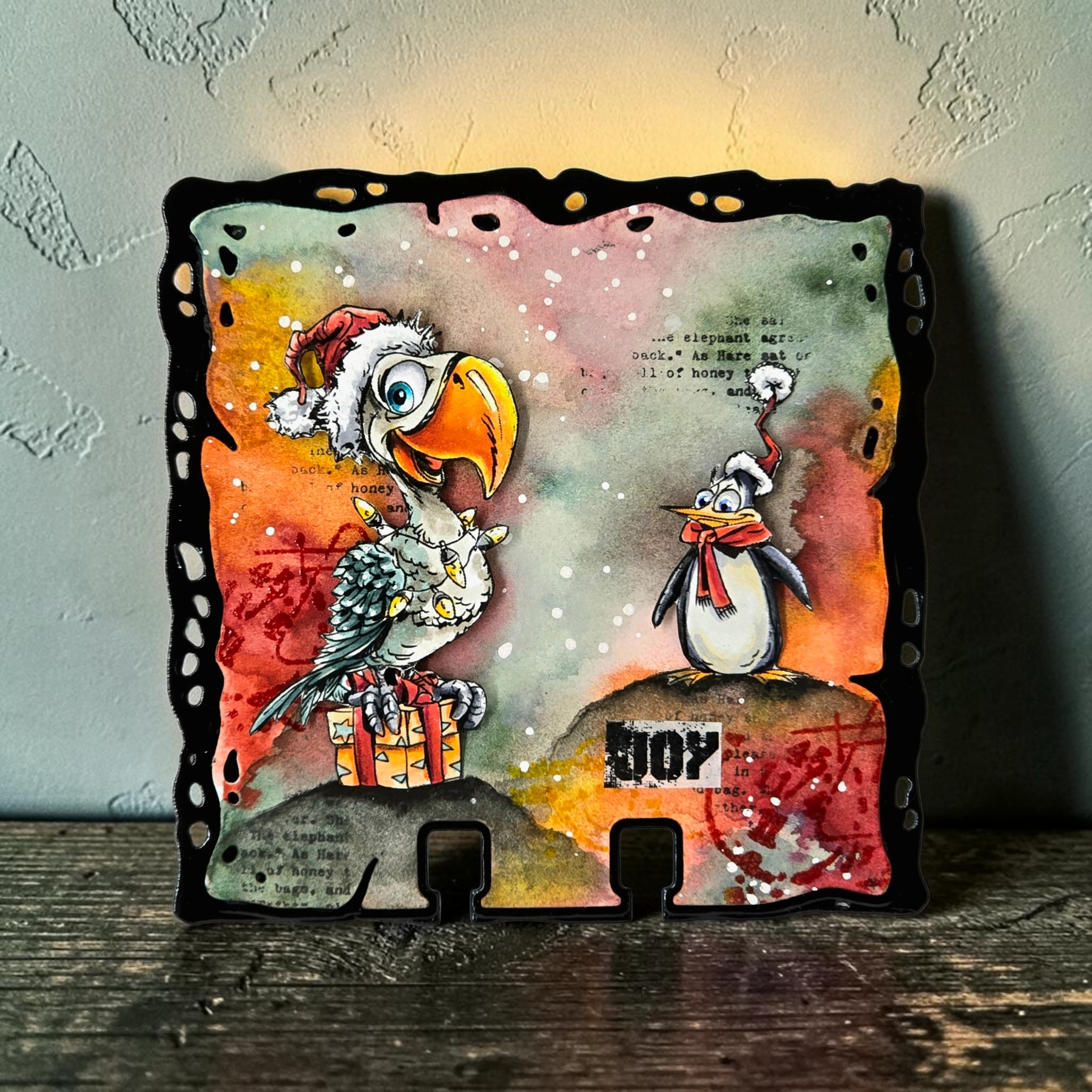 Aall and Create Tweet Treats TP-1495 stempelsett jul fugl