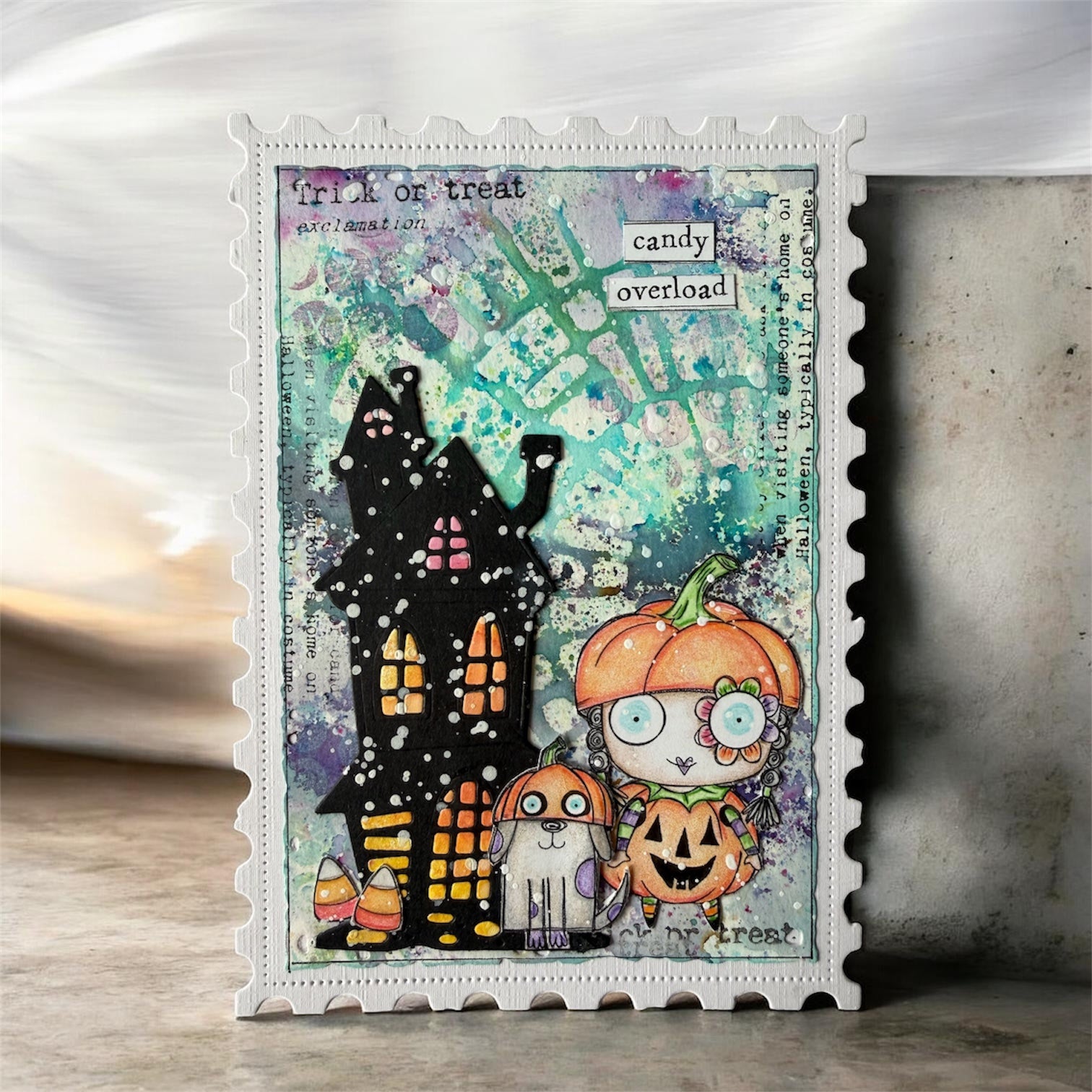 Aall and Create TP-1426 Pumpkin Pals stempelsett A7 halloween