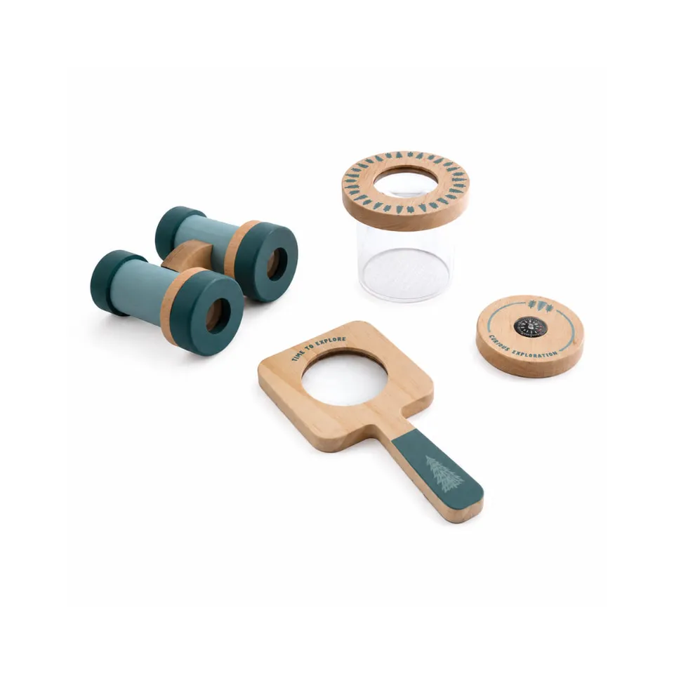 KaiserCraft Made To Treasure Junior Explorer lekesett tre 4 deler