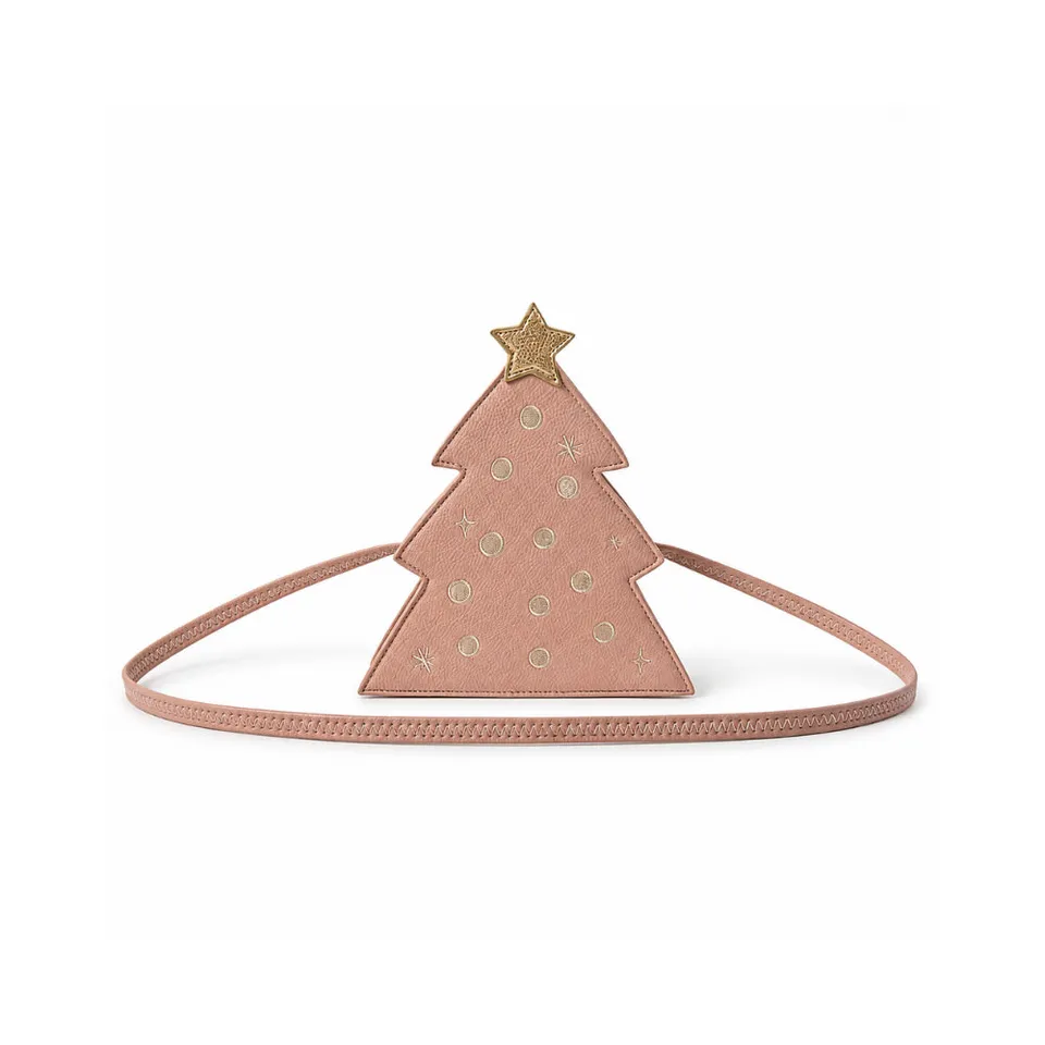 KaiserCraft Christmas Kids sideveske Tree kunstskinn