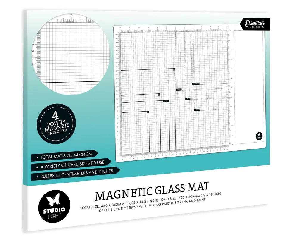 Studio Light Essentials magnetisk glassmatte 12x12