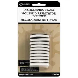 Korthobby Ink Blending Foam svamp 10-pk rund