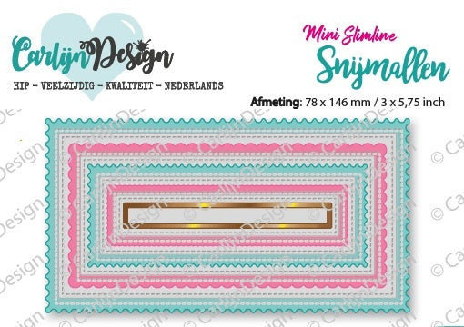 CarlijnDesign Mini Slimline CDSN-0120 dies kortbase