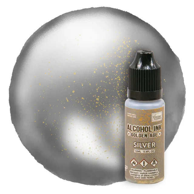 Couture Creations Golden Age alkoholblekk sølv 12 ml