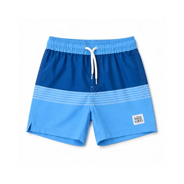 Good Vibes Off Shore Stripe badeshorts gutt