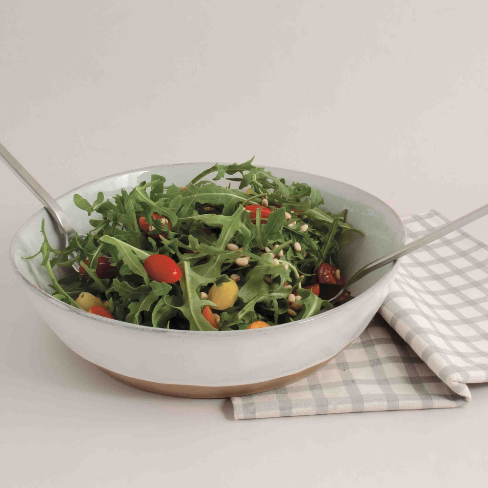 KaiserCraft Ecru Home salatbolle 27 cm keramikk