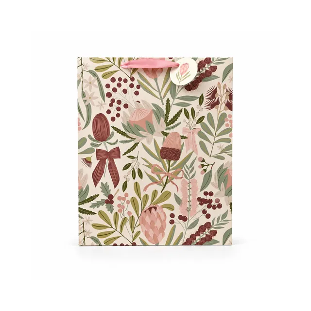 KaiserCraft gavepose stor jul berry flora