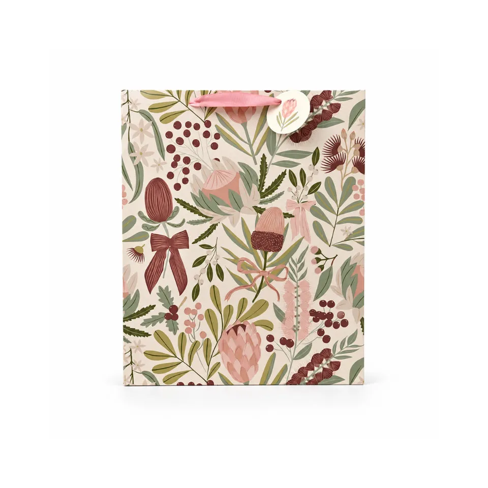 KaiserCraft gavepose stor jul berry flora
