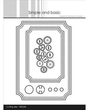 Simple and Basic Reverse Rounded Corners A6 A7 dies