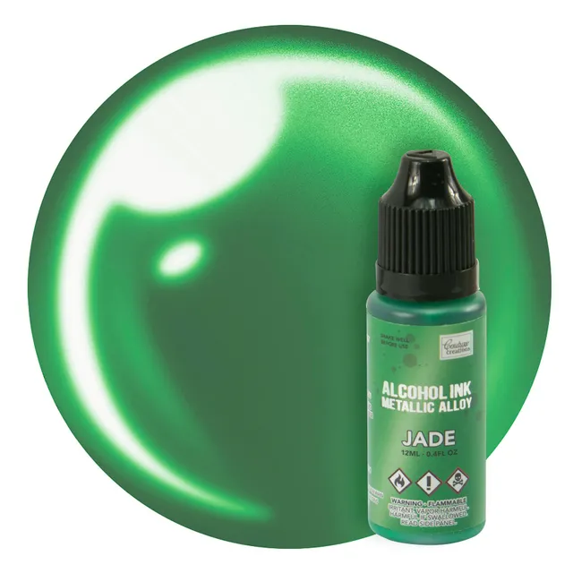 Couture Creations Metallic Alloy Jade alkoholblekk 12 ml metallisk