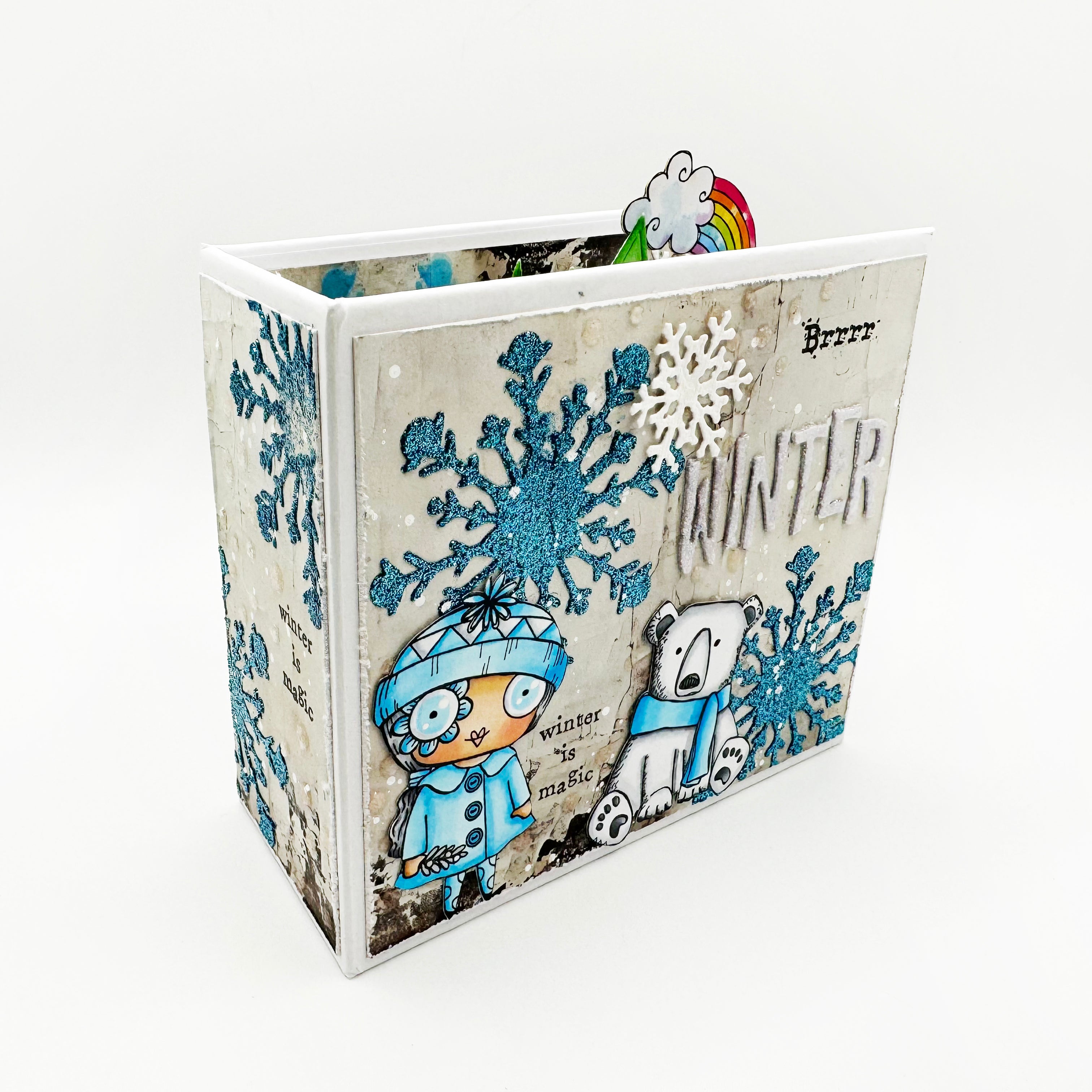 AALL & Create 173 Cascading Dots sjablong 15x15 cm